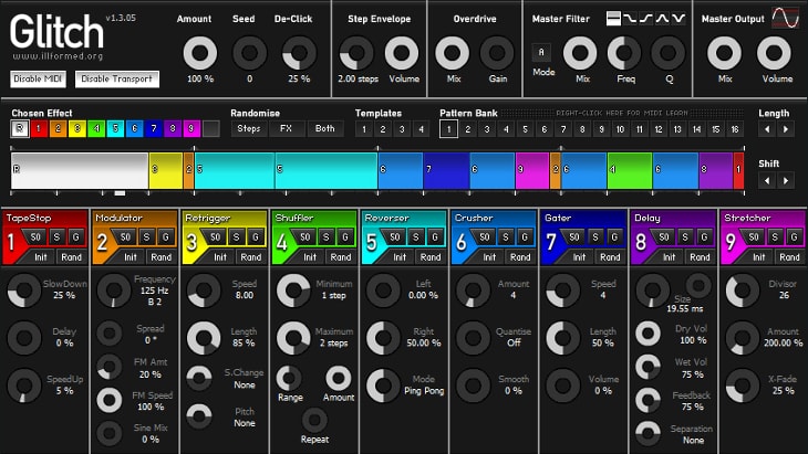 Glitch (One of the Best Free VST Effect Plugins)