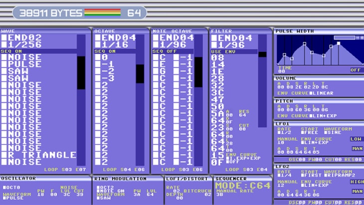 38911 Bytes VST (one of the best free chiptune synths)