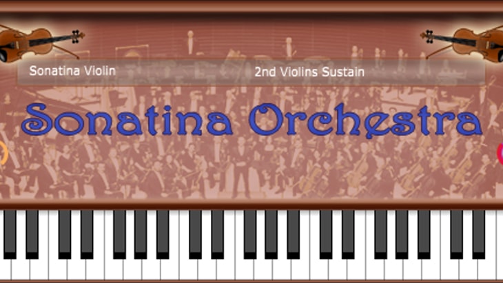 Sonatina Orchestra. One of the best free realistic instrument VST plugins.