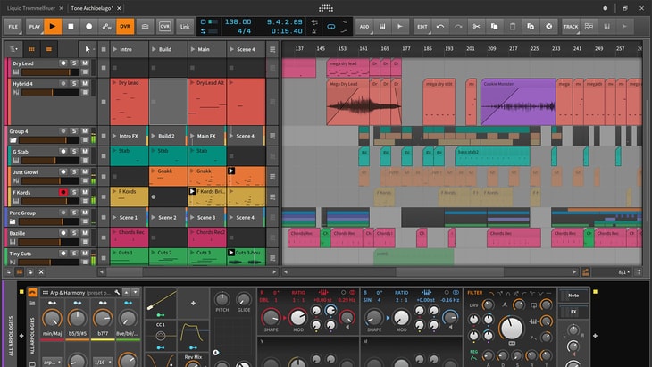 Bitwig Studio. One of the best paid DAWs (Digital Audio Workstations).