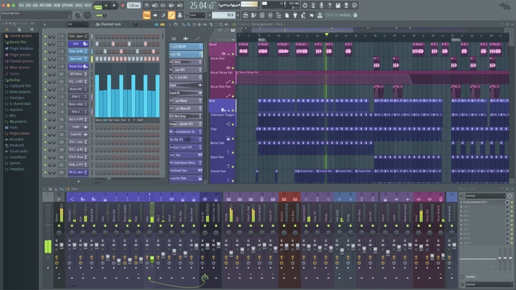 Image-line FL Studio 20. One of the best paid DAWs (Digital Audio Workstations).