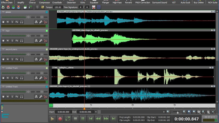 best music recording software for mac free