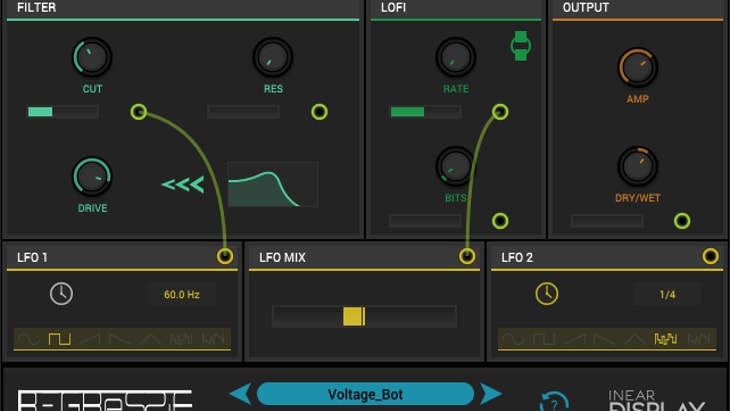 Regressif. One of the best free audio distortion effect plugins.