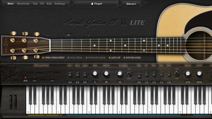 ample guitar m lite ii