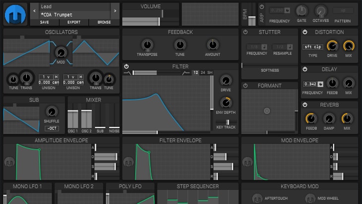 Helm by Matt Tytel. One of the best free synths for EDM (Electronic Dance Music).