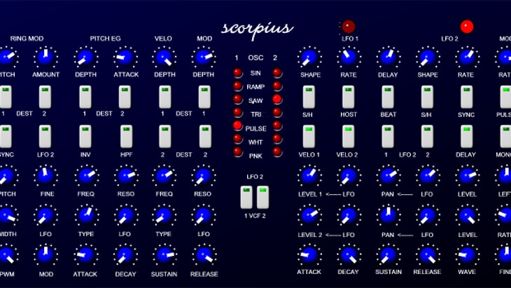 Scorpius Synth (one of the best free synths)